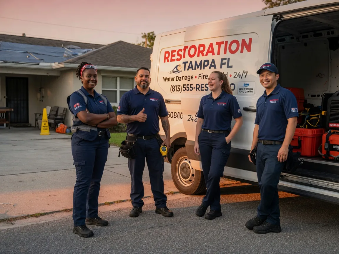 Water Damage Restoration company in Pharr, TX